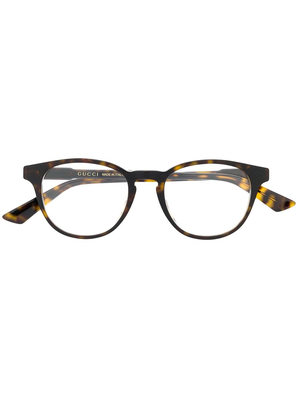 oval frame glasses - 1