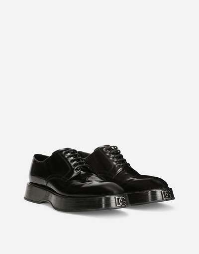 Dolce & Gabbana Brushed calfskin Derby shoes outlook