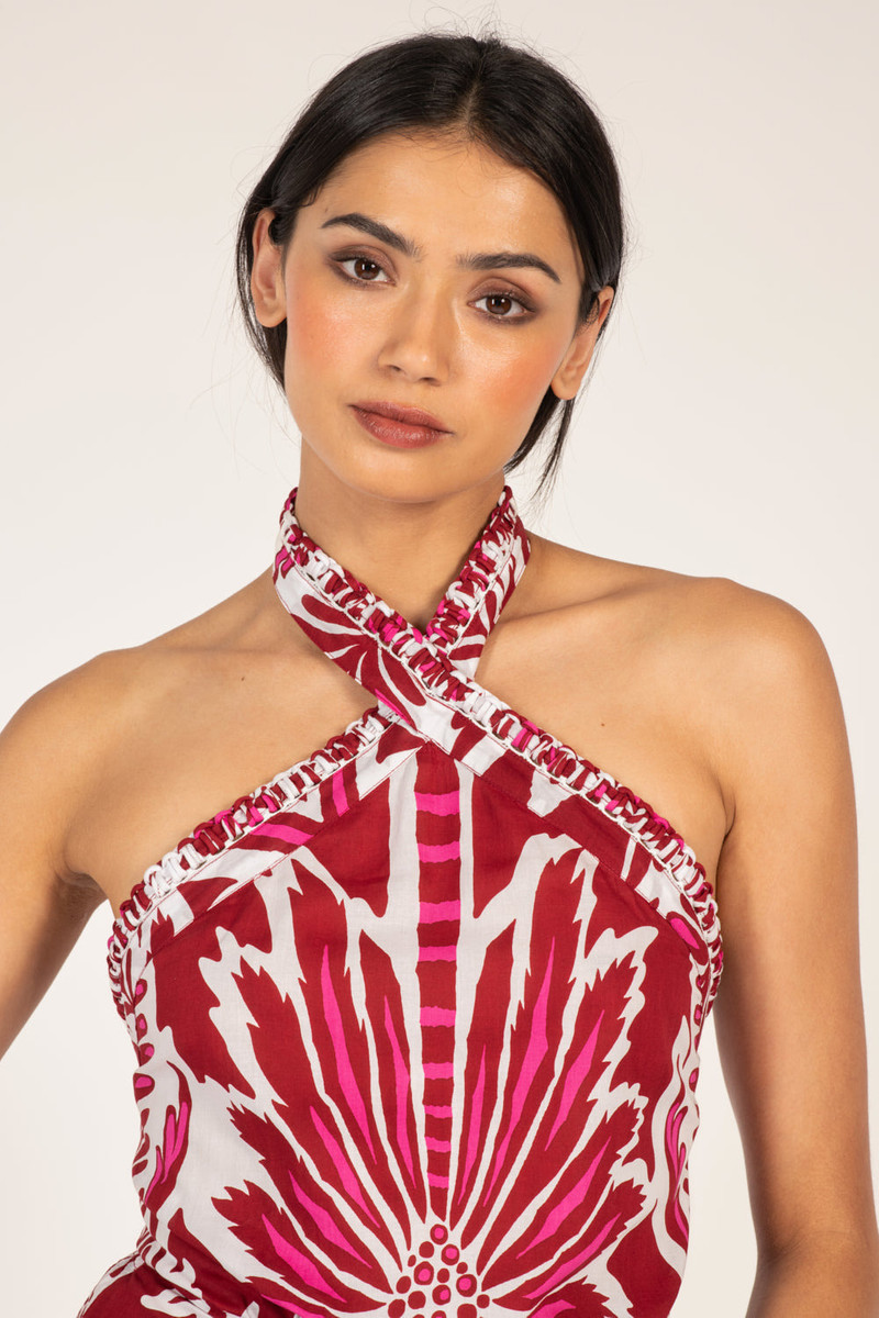 Mini Dress Manon - Bordo Cartagena 3