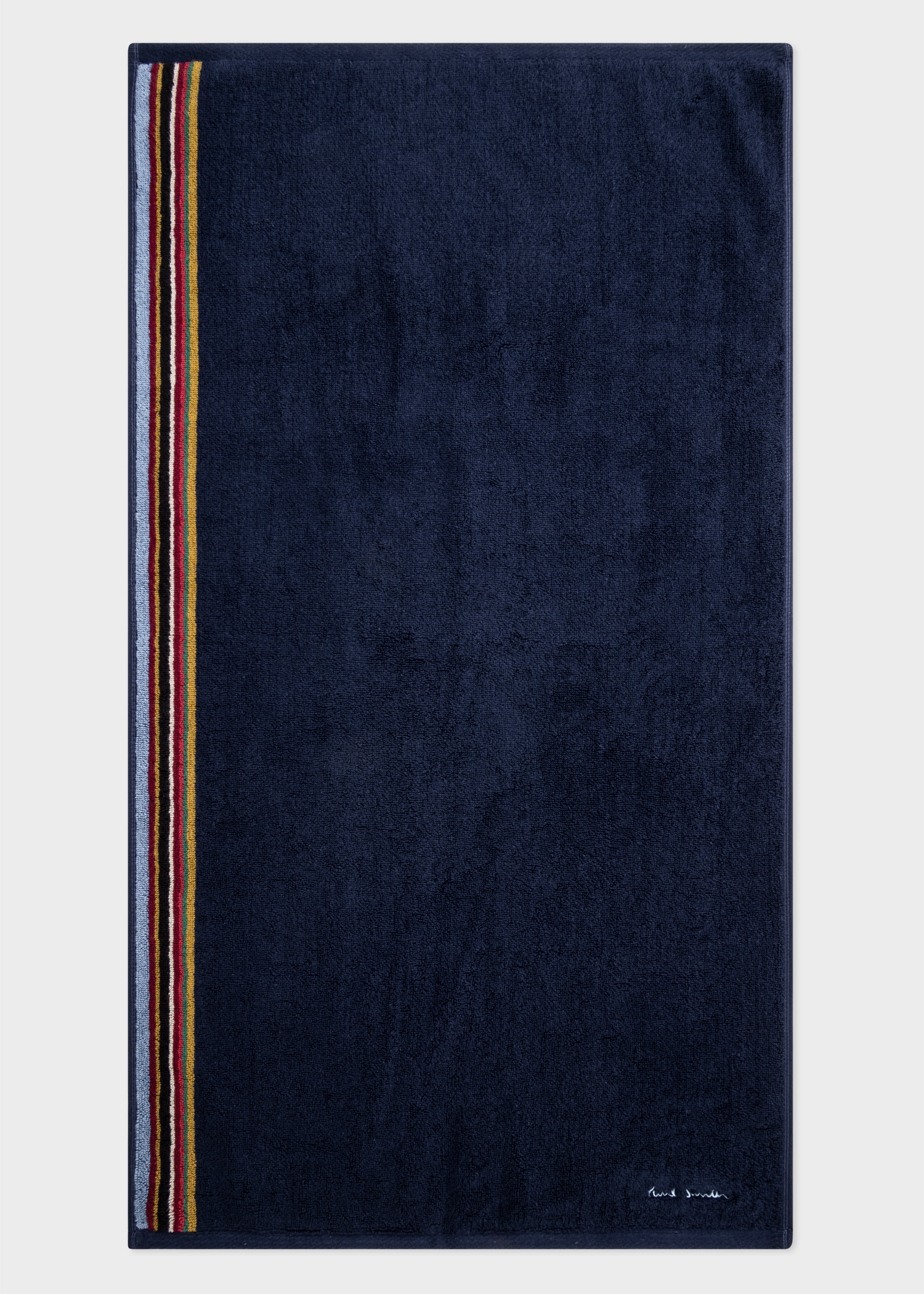 Navy 'Signature Stripe' Hand Towel - 2
