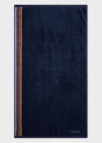 Paul Smith Navy 'Signature Stripe' Hand Towel outlook