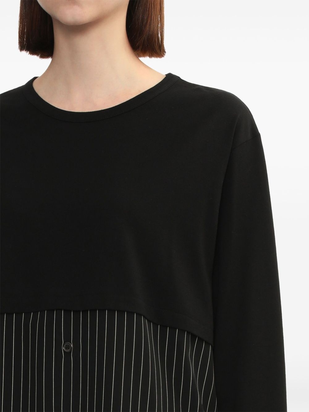 striped T-shirt - 5