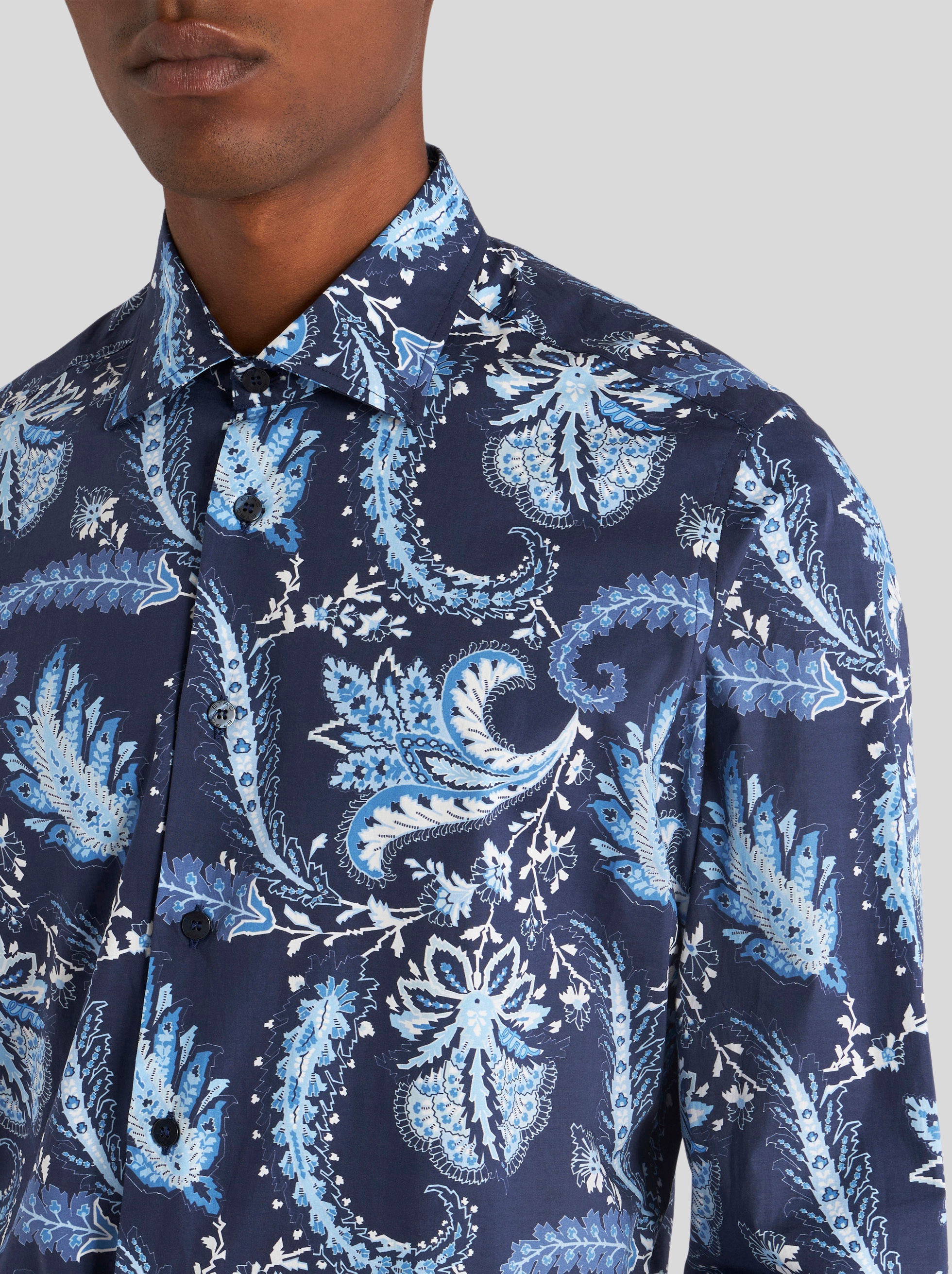 FLORAL PAISLEY SHIRT - 3