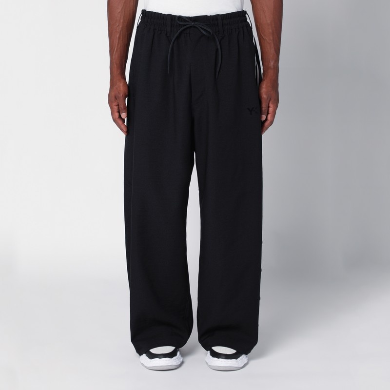 Black trousers 3-Stripes Straight - 1