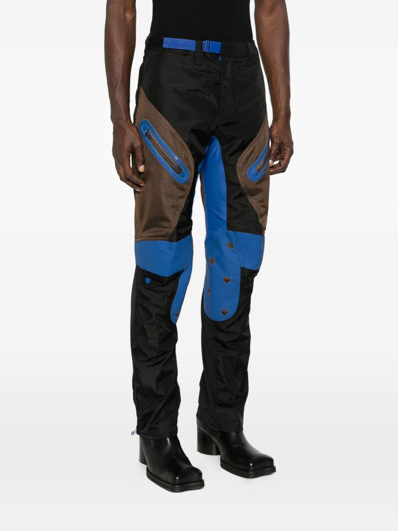 x Fox Lab zip fox motif trousers 3