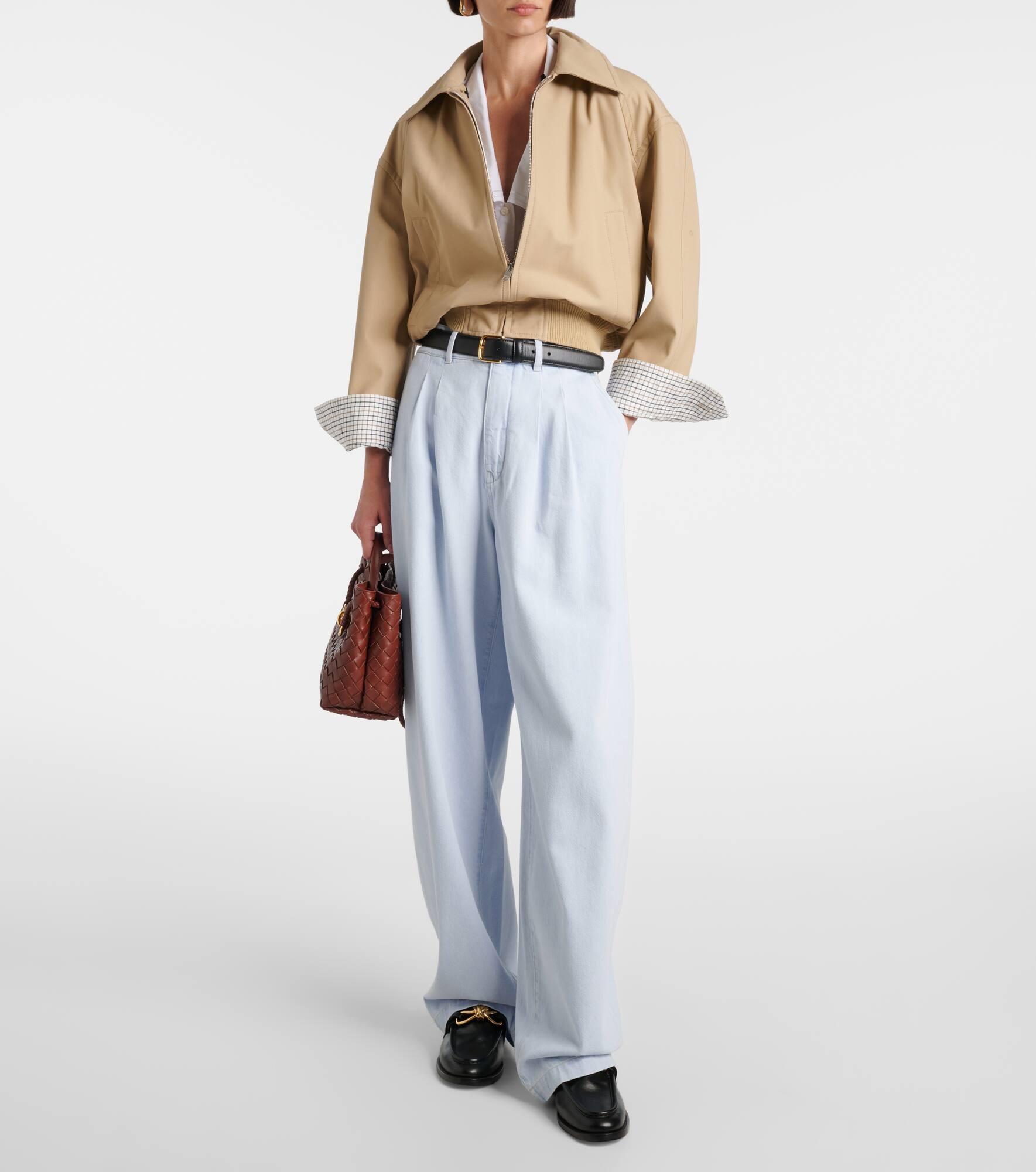 The Tapered wide-leg jeans - 2