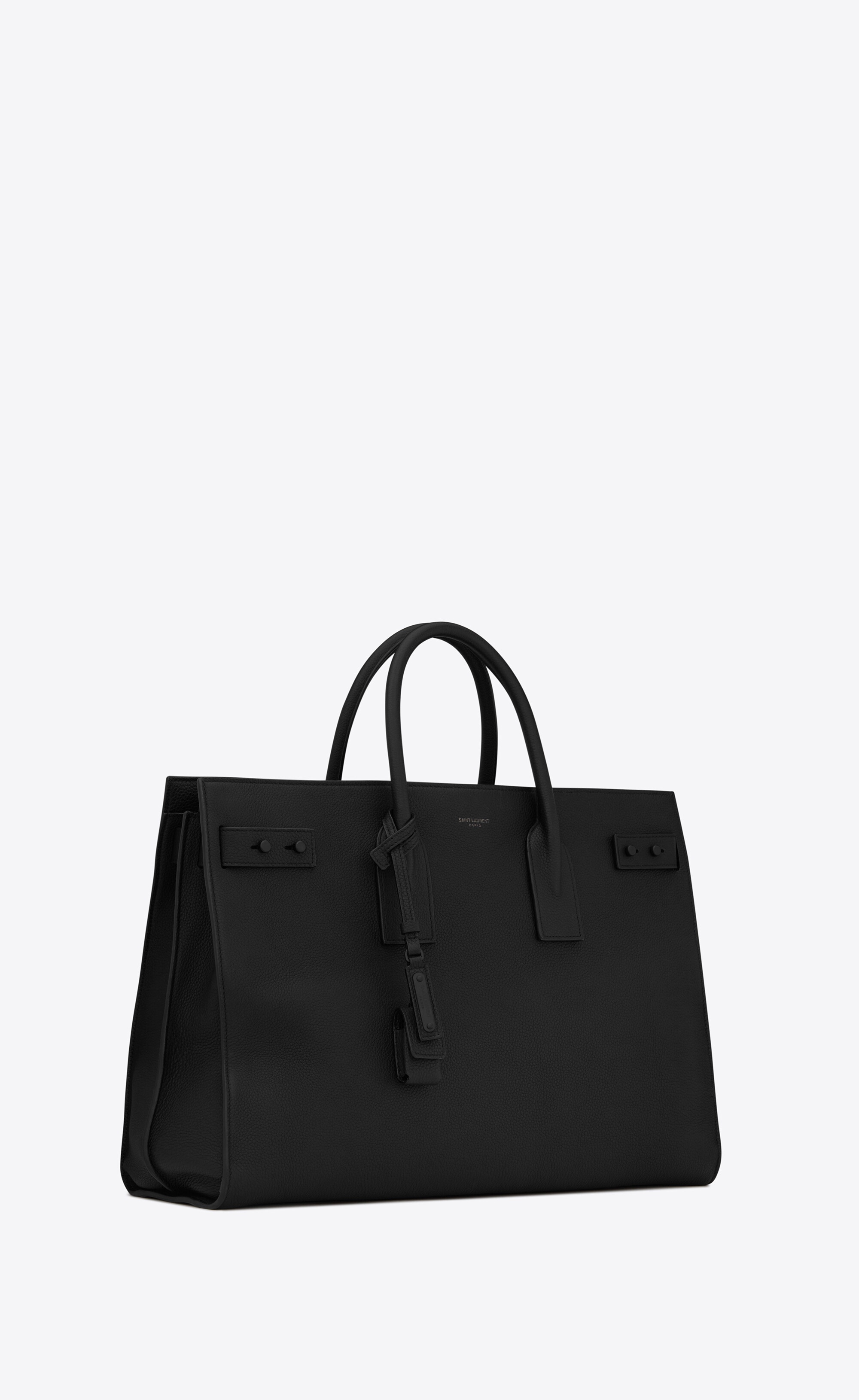 sac de jour thin large in grained leather - 5