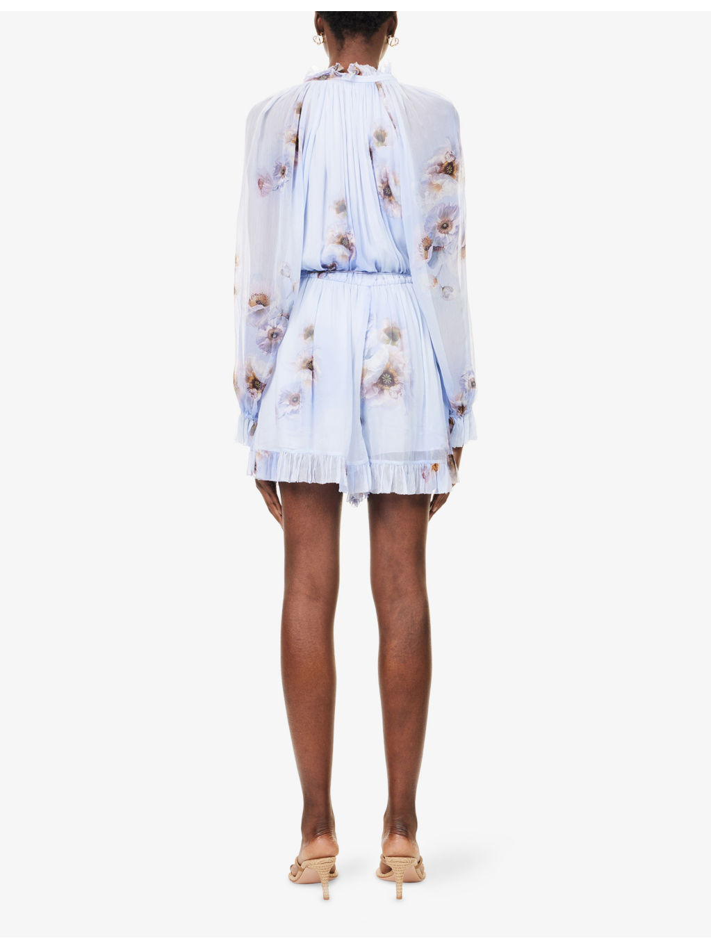 Hypnotic Long-Sleeves Woven Playsuit - 4