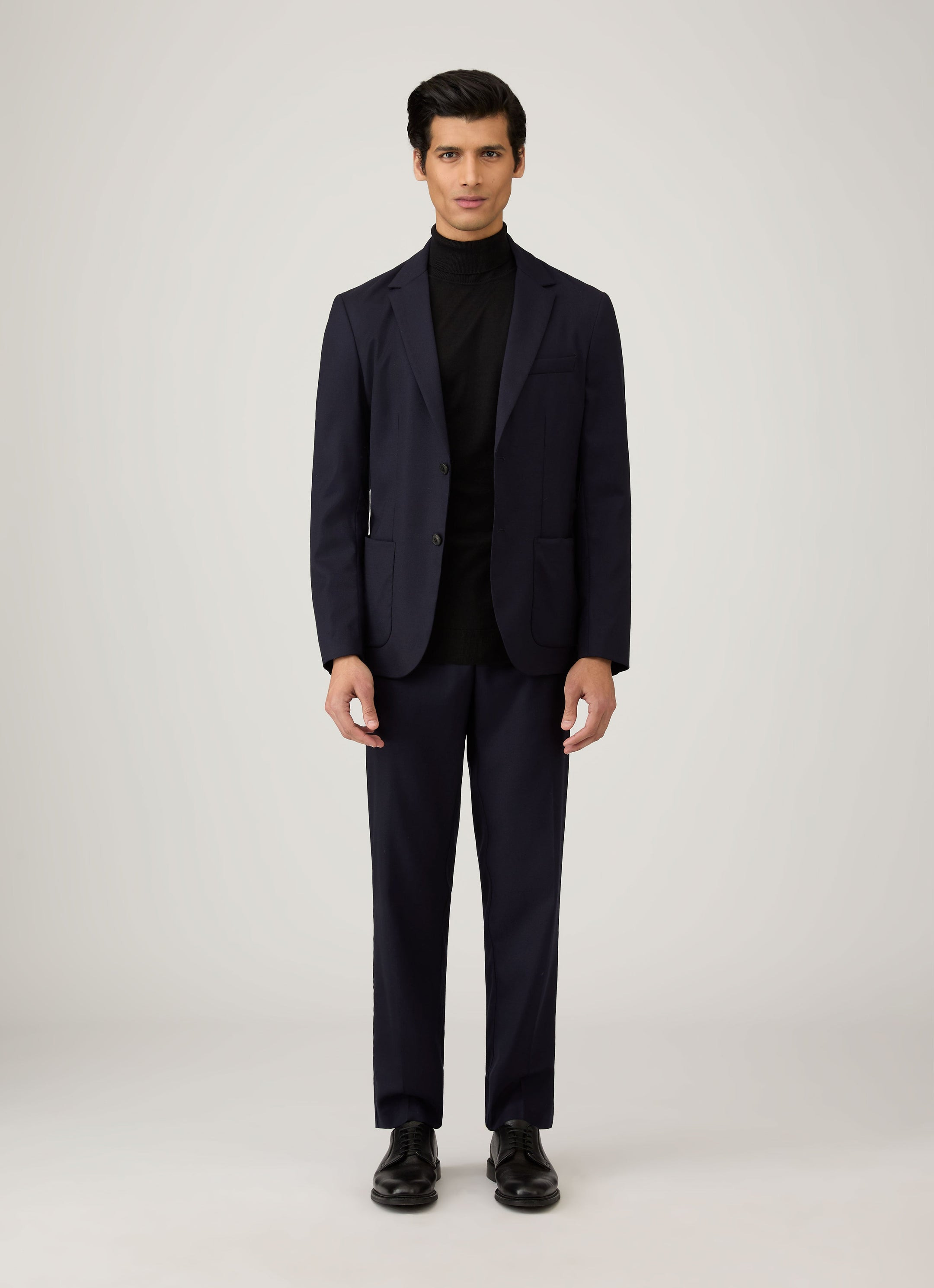 Fine Merino Wool Roll Neck - 3