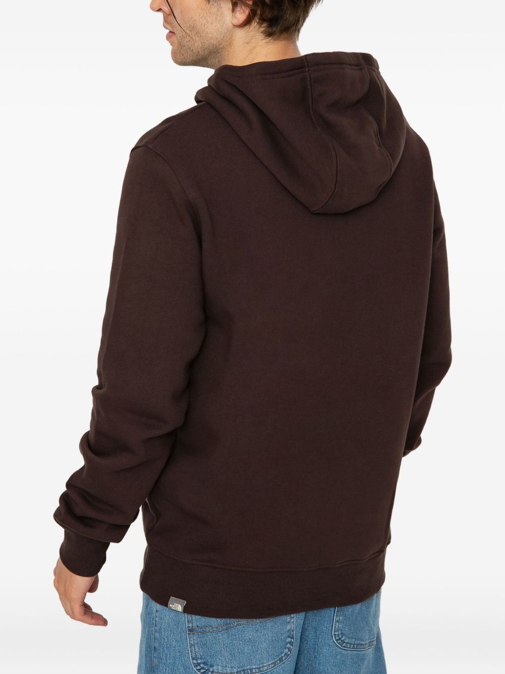 Drew Peak logo-print hoodie - 3
