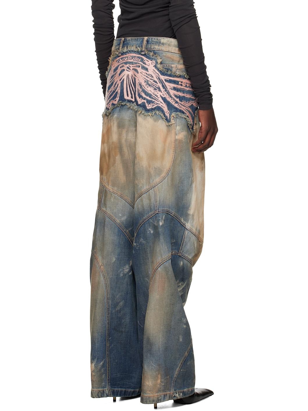 Blue Loose-Fit Jeans - 3