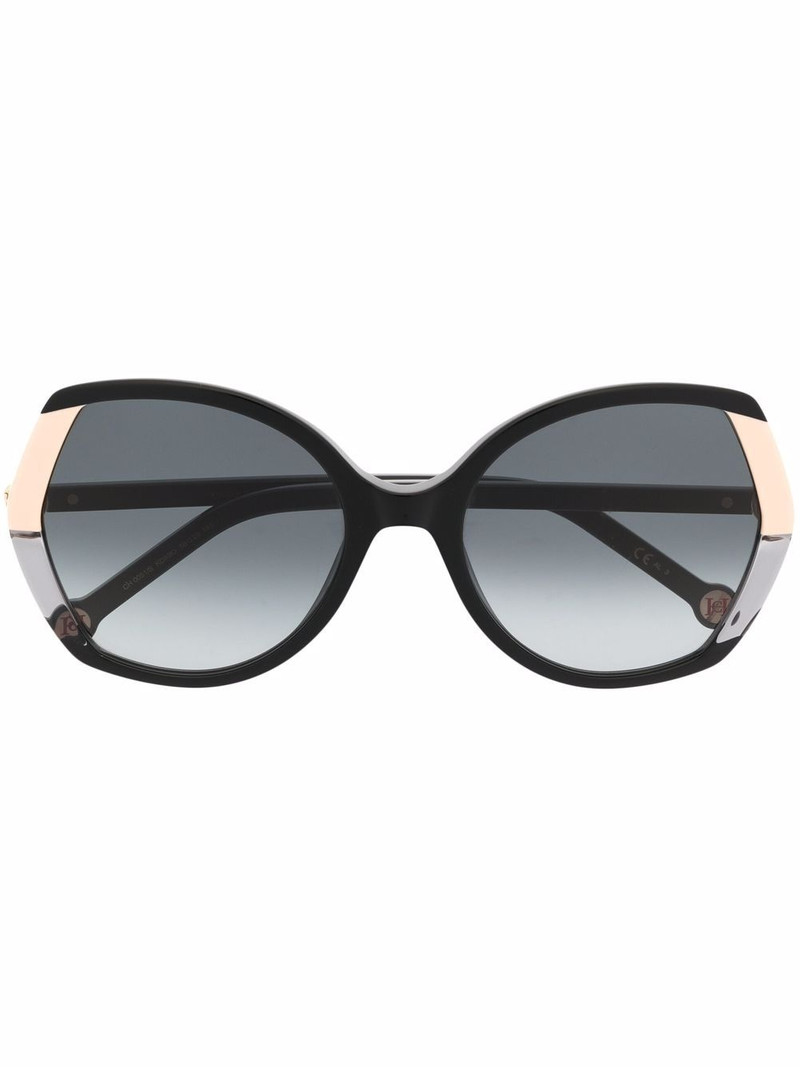 oversized-frame sunglasses 1