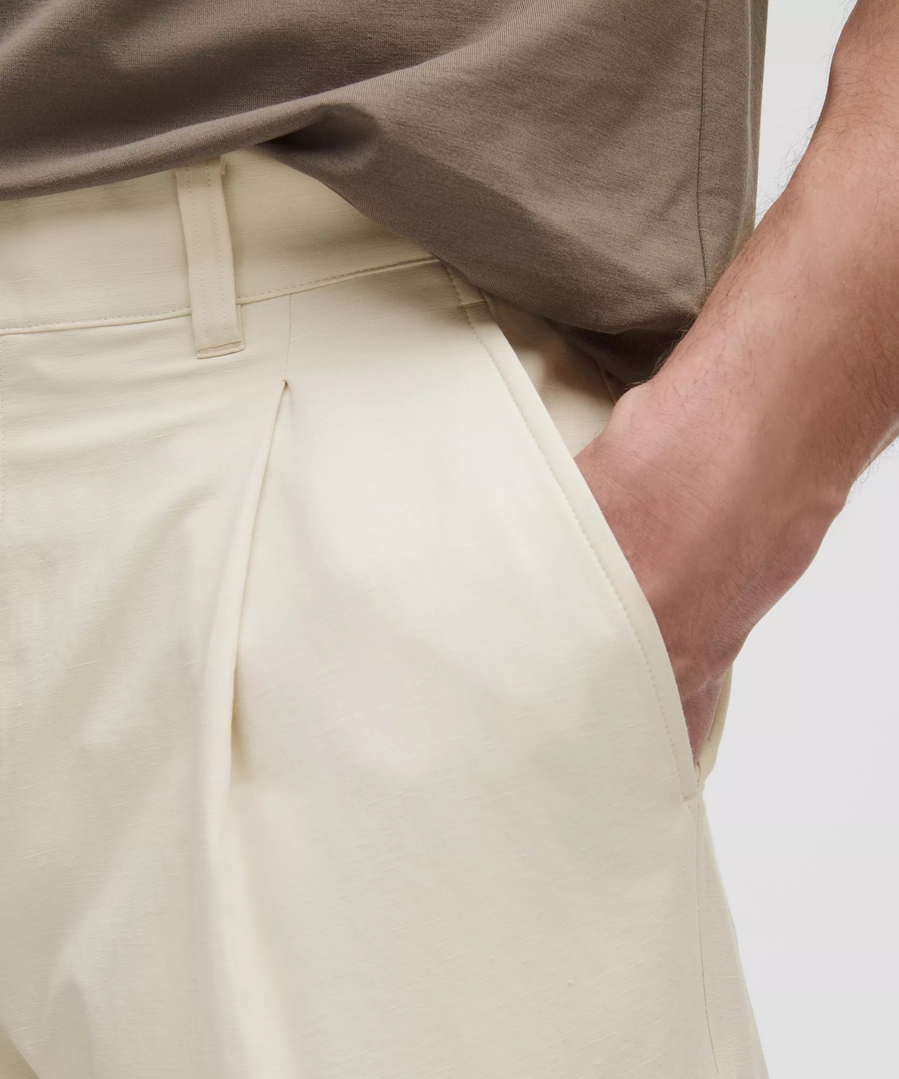 LuluLinen Pleated Trouser *Regular - 4