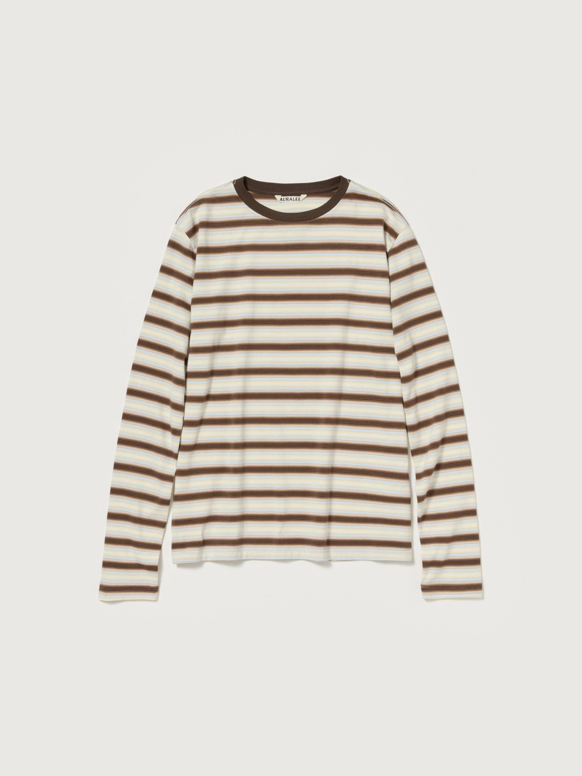 GRADIENT STRIPE JERSEY L/S TEE - 1