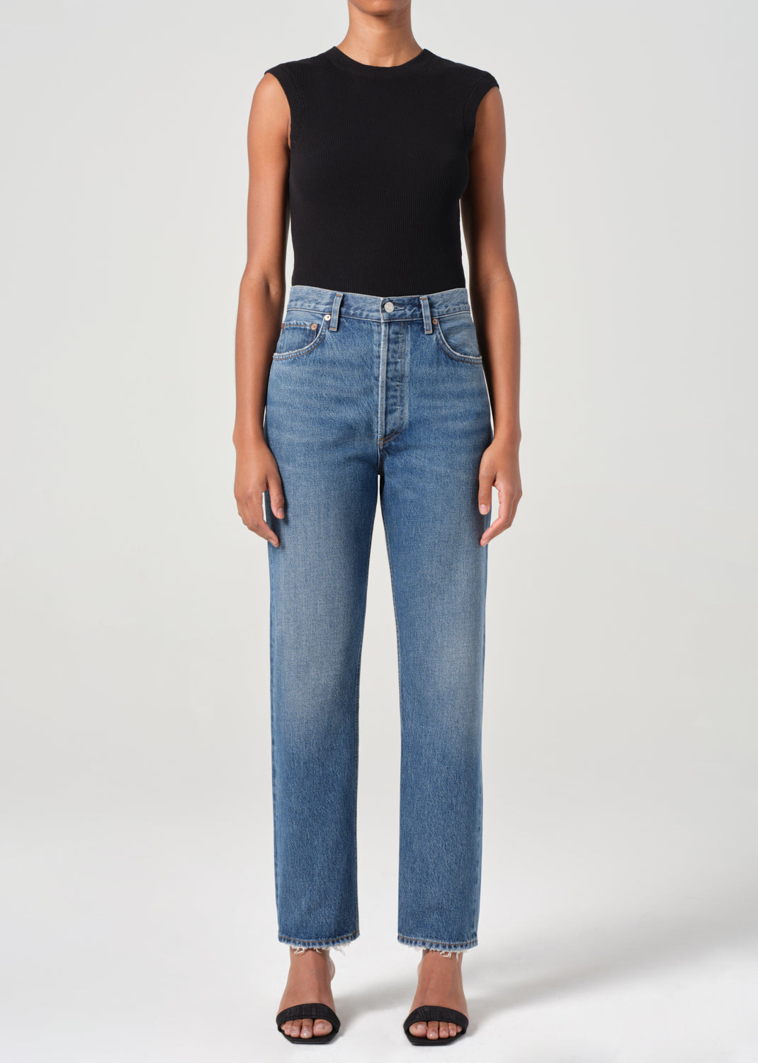 90'S PINCH WAIST HIGH RISE STRAIGHT IN ESSENCE - 2