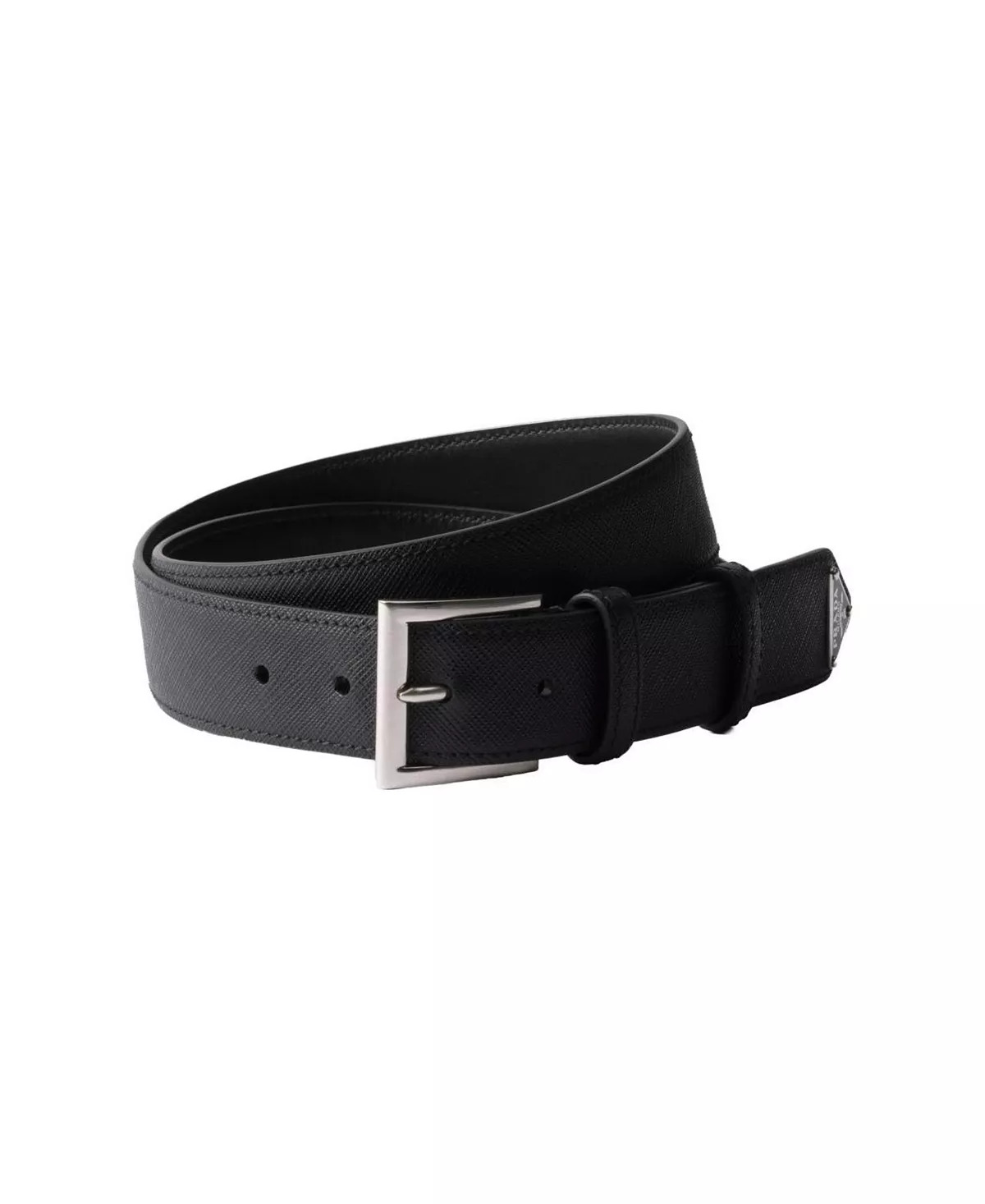 Saffiano Leather Belt - 3