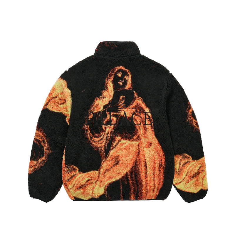 PALACE HOLY GRAIL FUNNEL FLEECE BLACK outlook