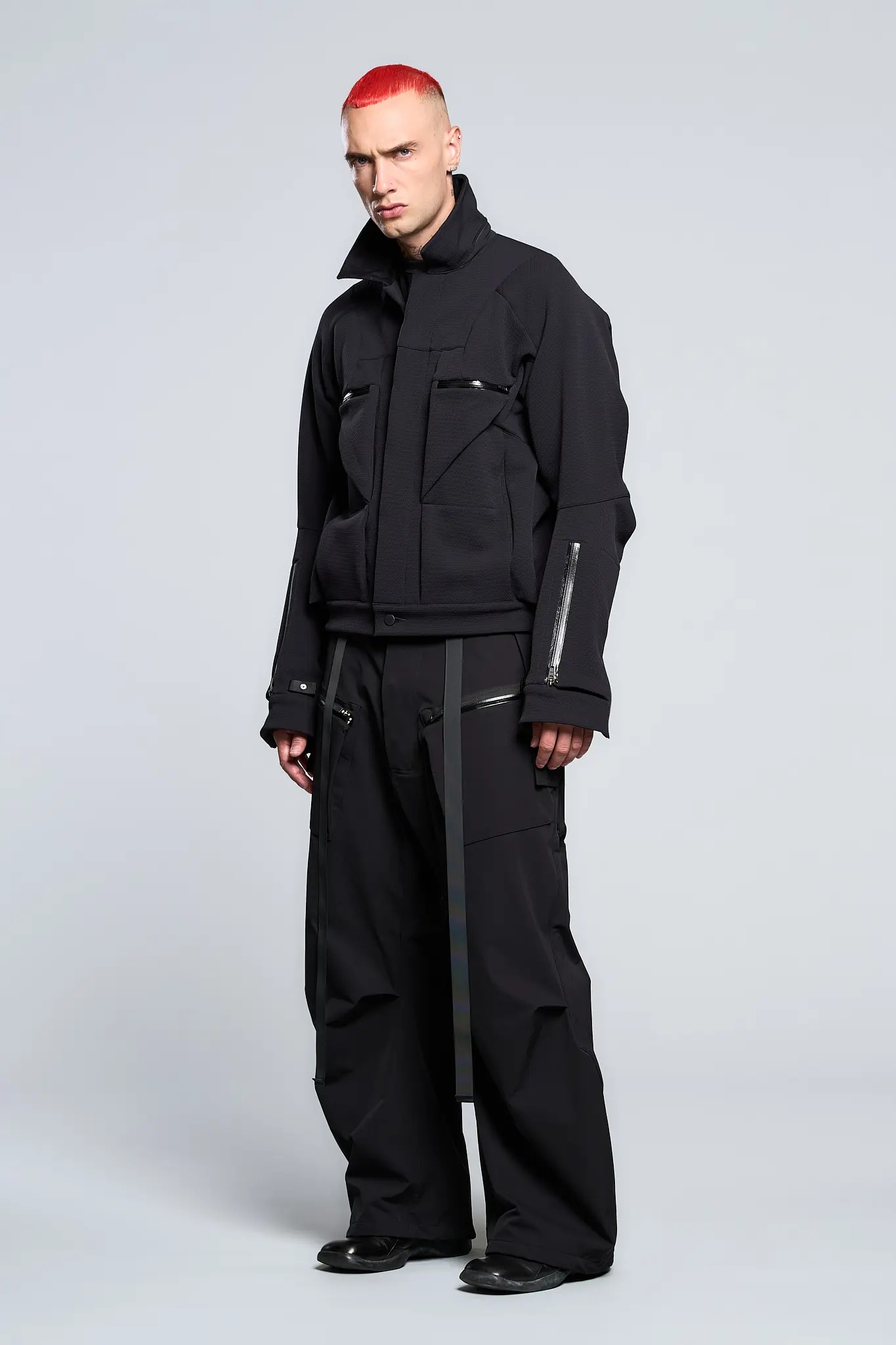 J86-SS schoeller® 3XDRY® WB-400™ Modular Work Jacket Black - 7