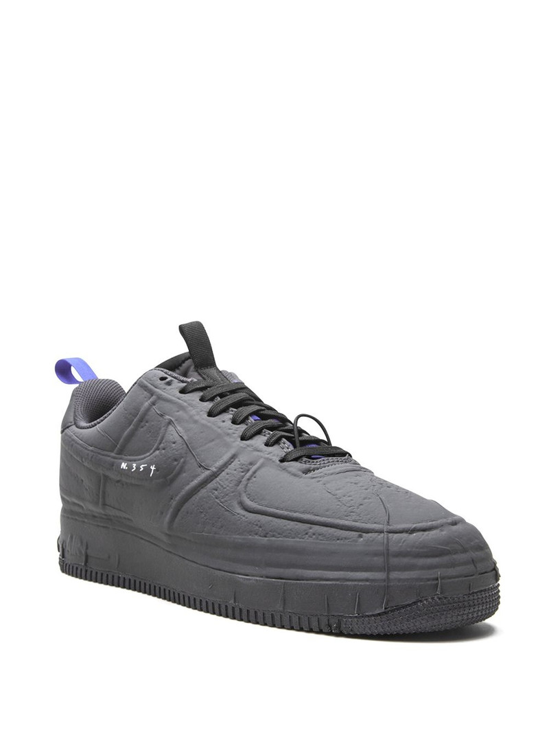 Nike 공군 1 낮은 실험 "블랙"스니커 outlook