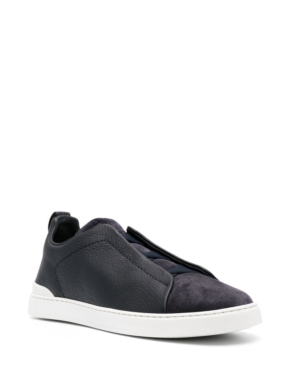 slip-on suede sneakers - 2