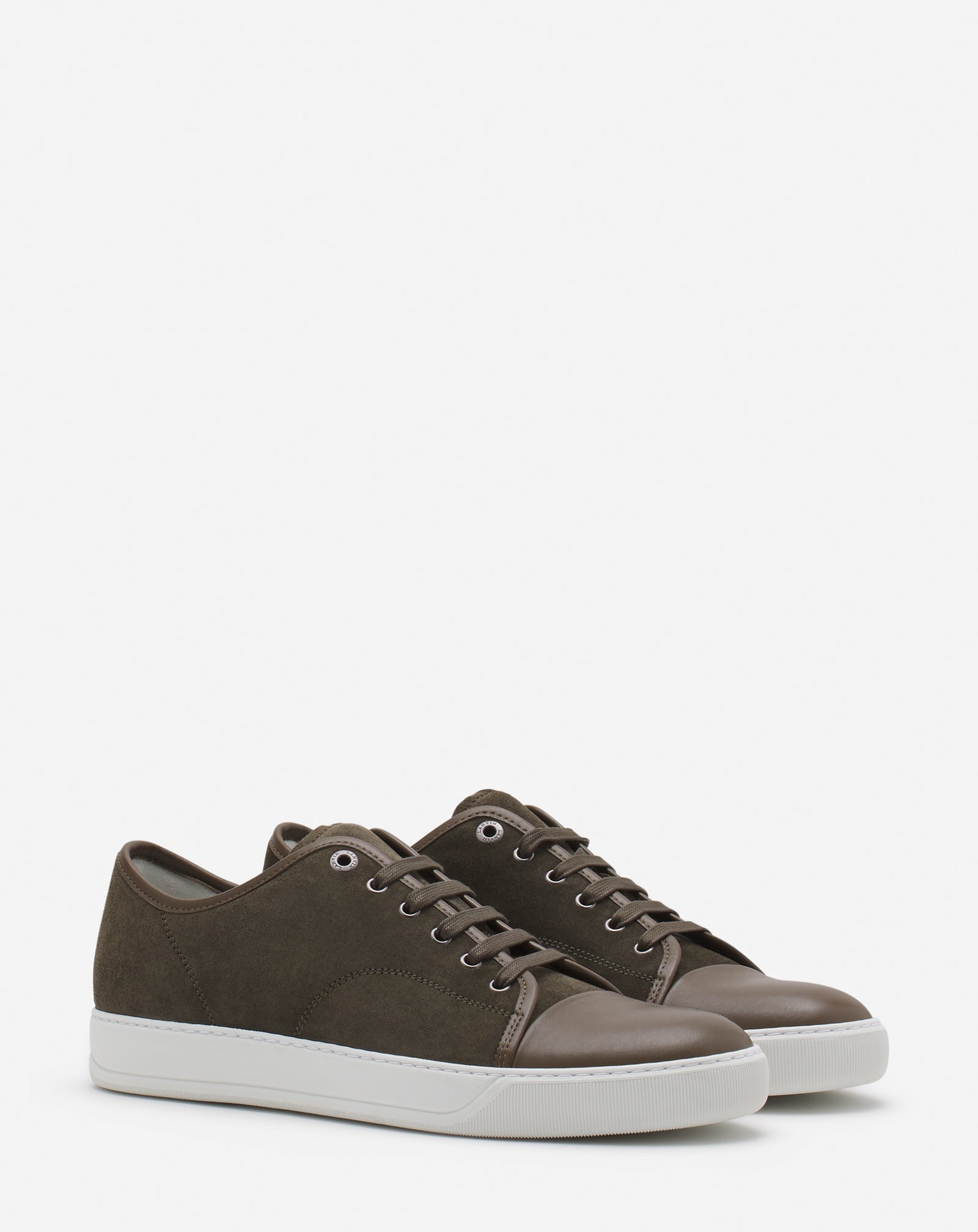 DBB1 LEATHER AND SUEDE SNEAKERS - 2