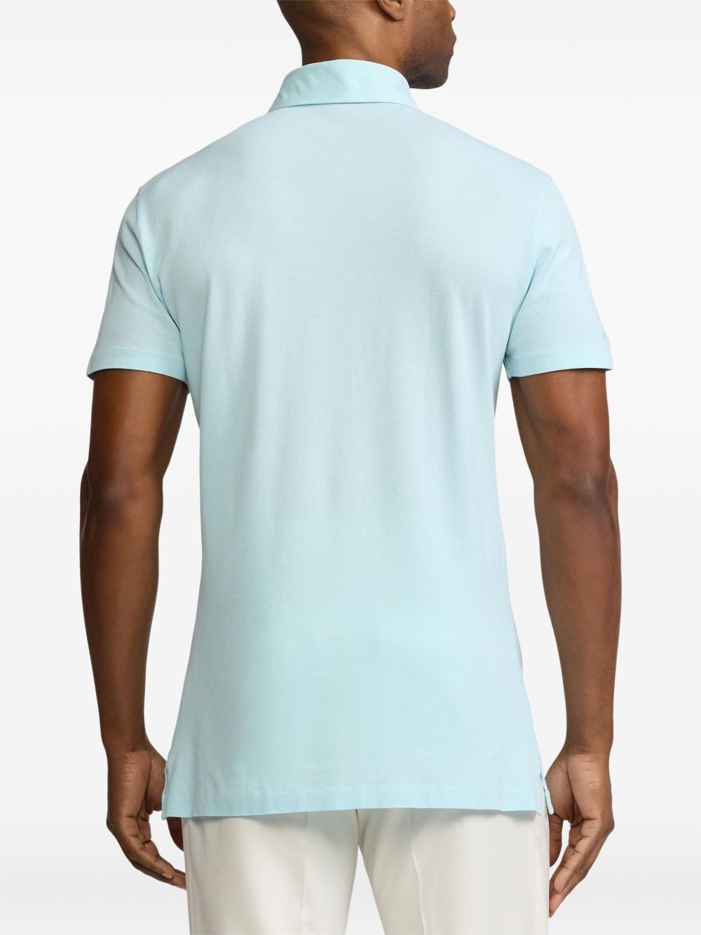 cotton polo shirt - 4
