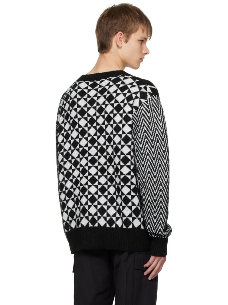 Black Piece Number Sweater 3