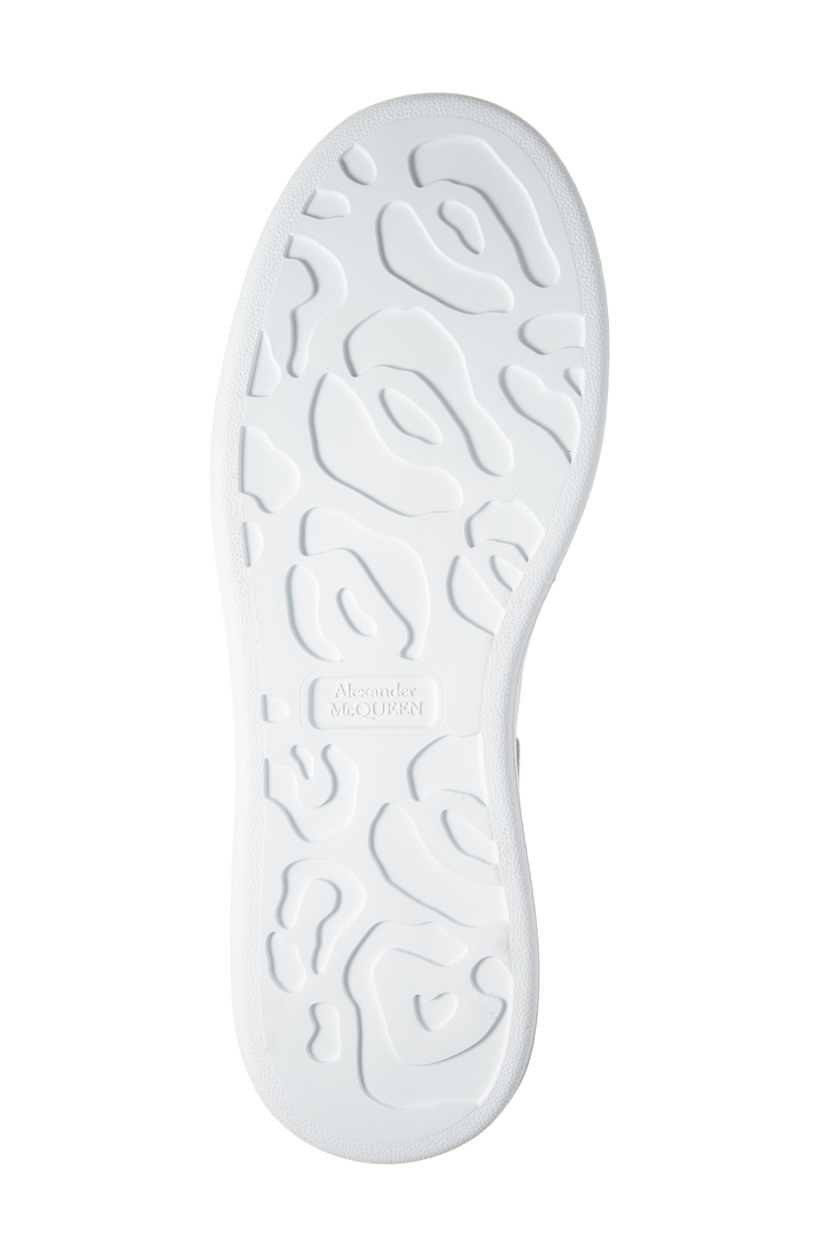 McQueen Oversize Sneaker in White/White at Nordstrom - 6