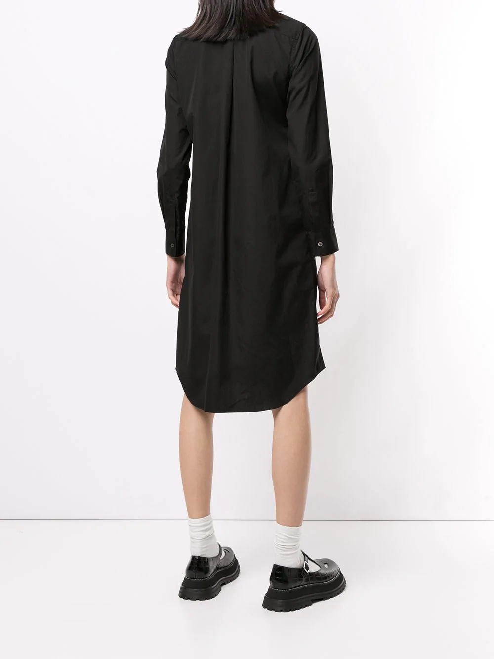 ruched shirt dress - 4