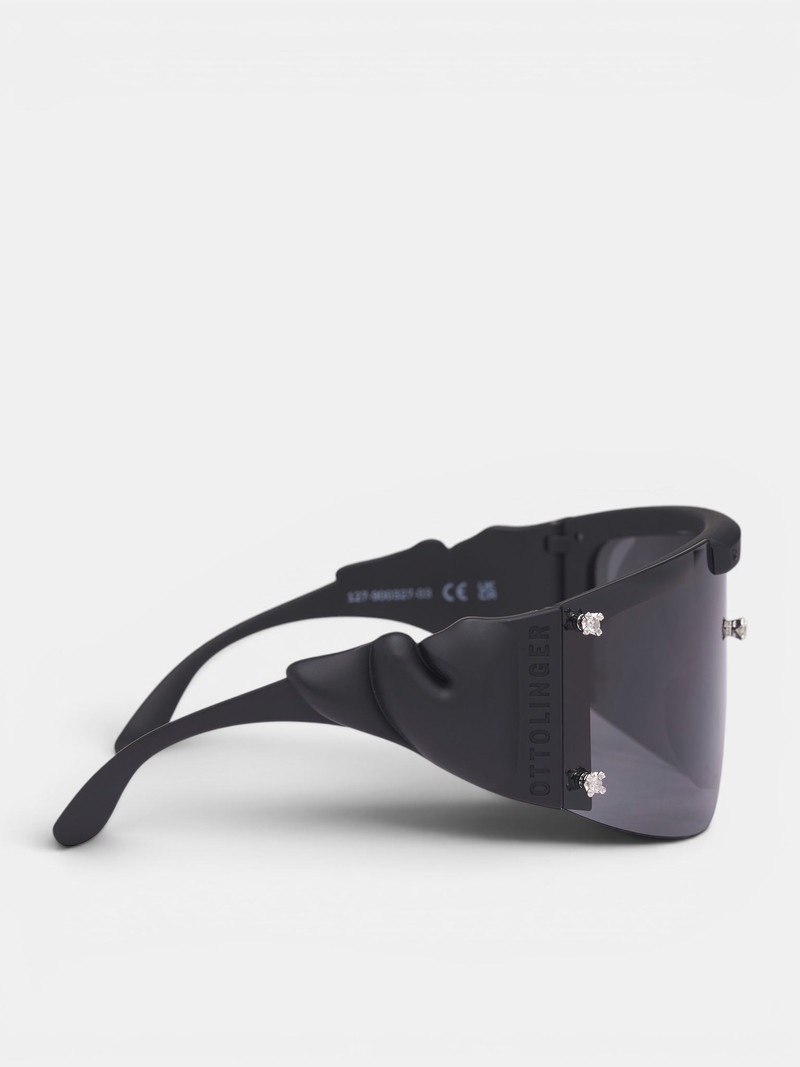 OTTOLINGER Black Gem Studded Knot Sunglasses outlook