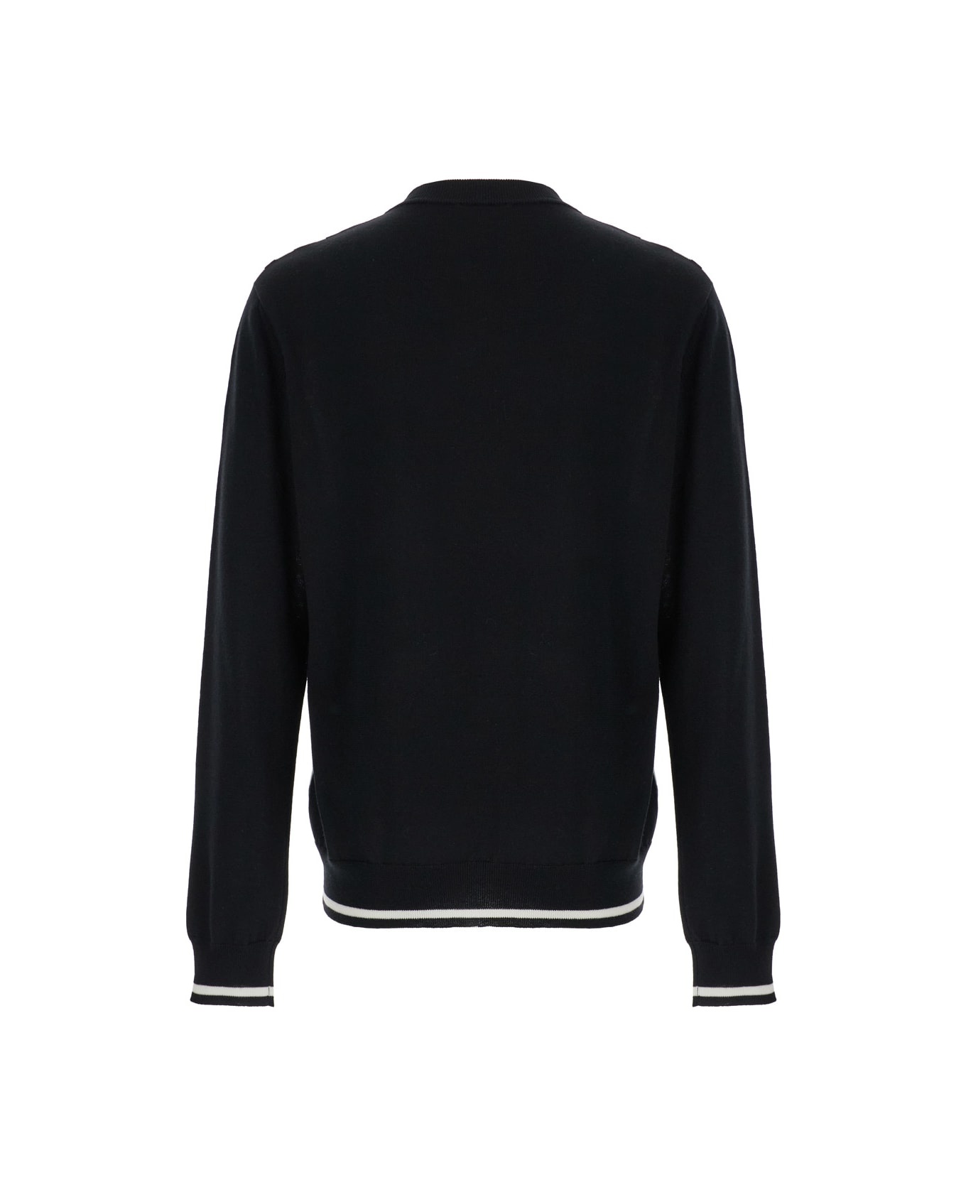 Diamond Balmain Logo Jacquard Sweater - 3