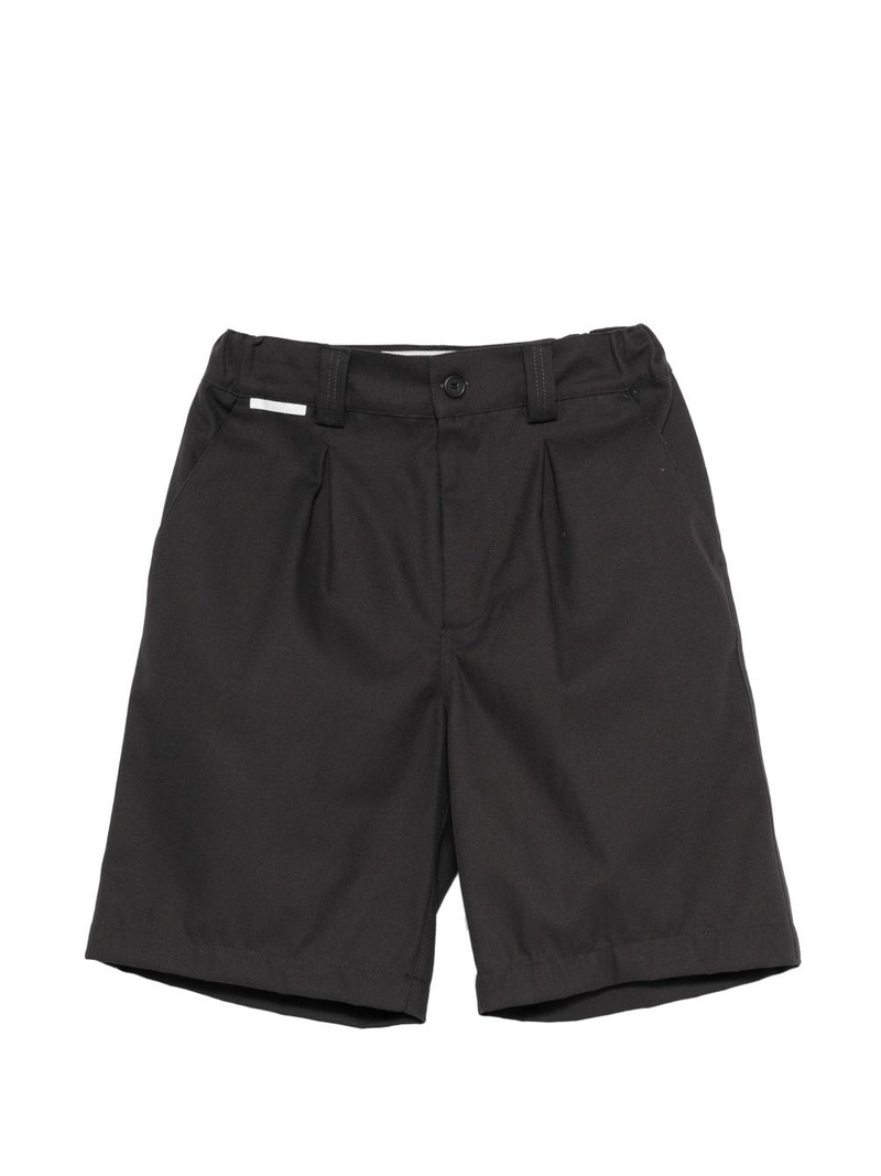 pleated shorts 1