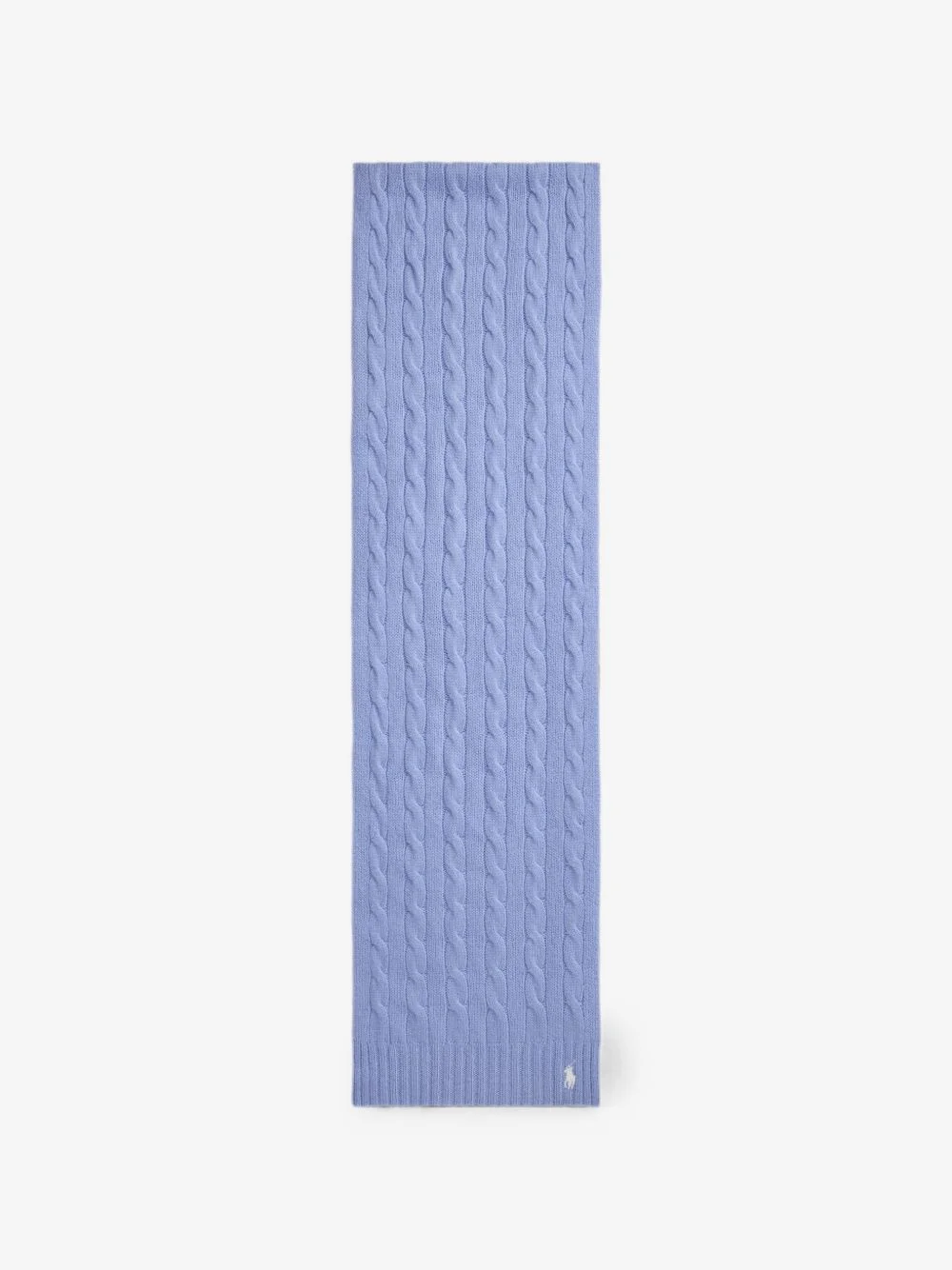 cable-knit Pony scarf - 1