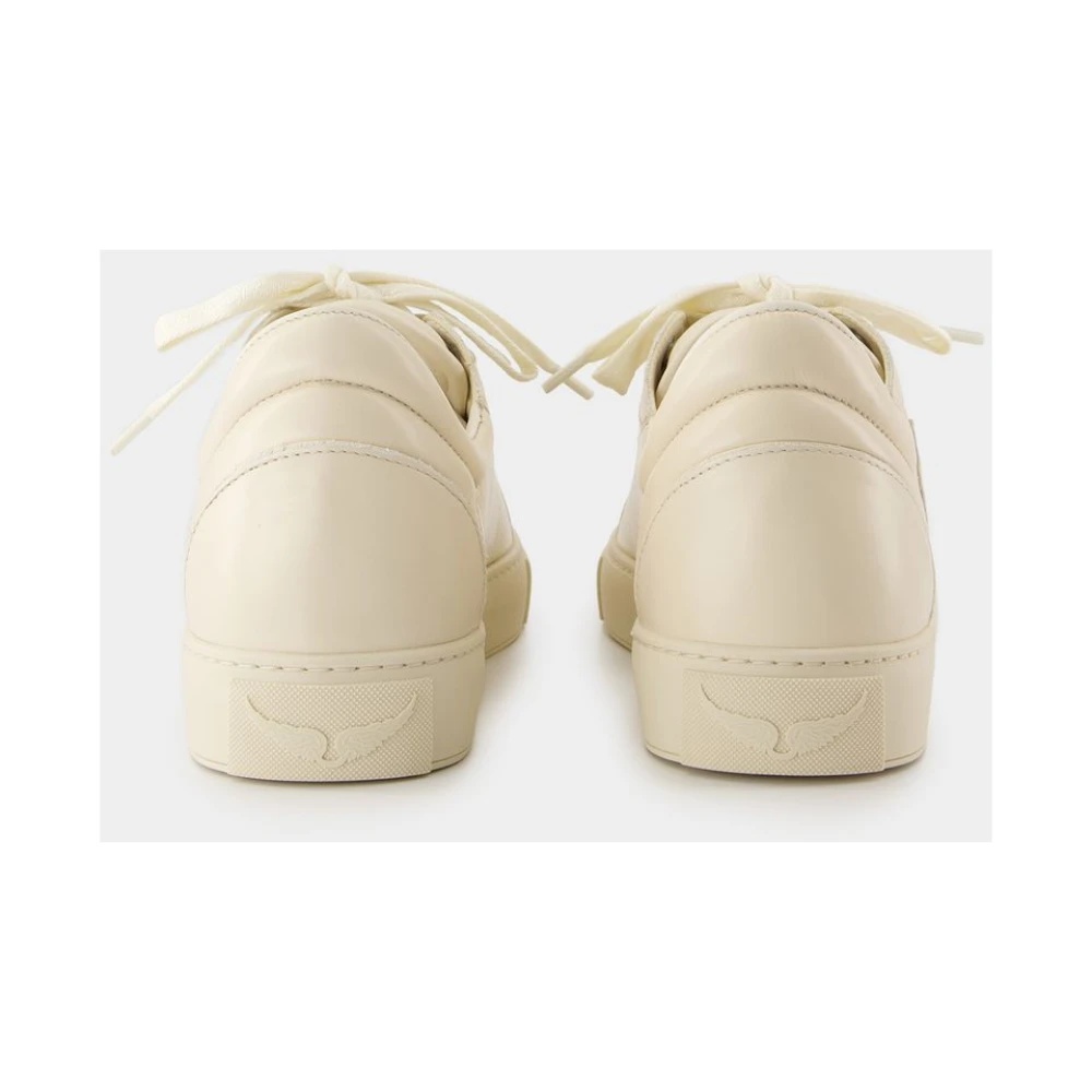 スニーカー Mid Fly On Sneakers - Zadig & Voltaire - Leather - White Zadig & Voltaire Mid Fly On Sneakers - Zadig & Voltaire