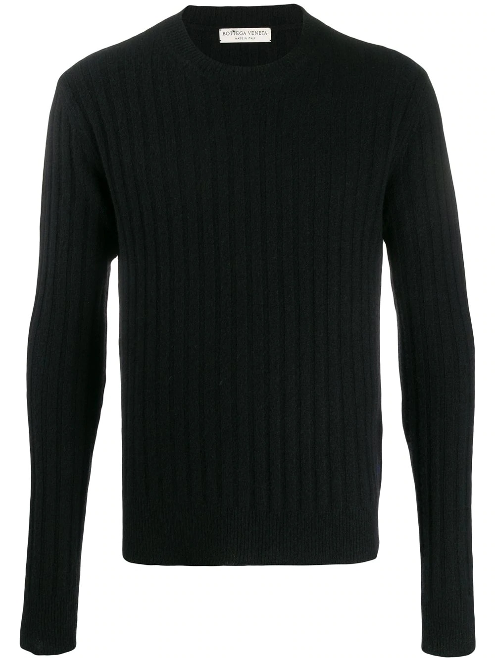 ribbed knitted jumper - 1