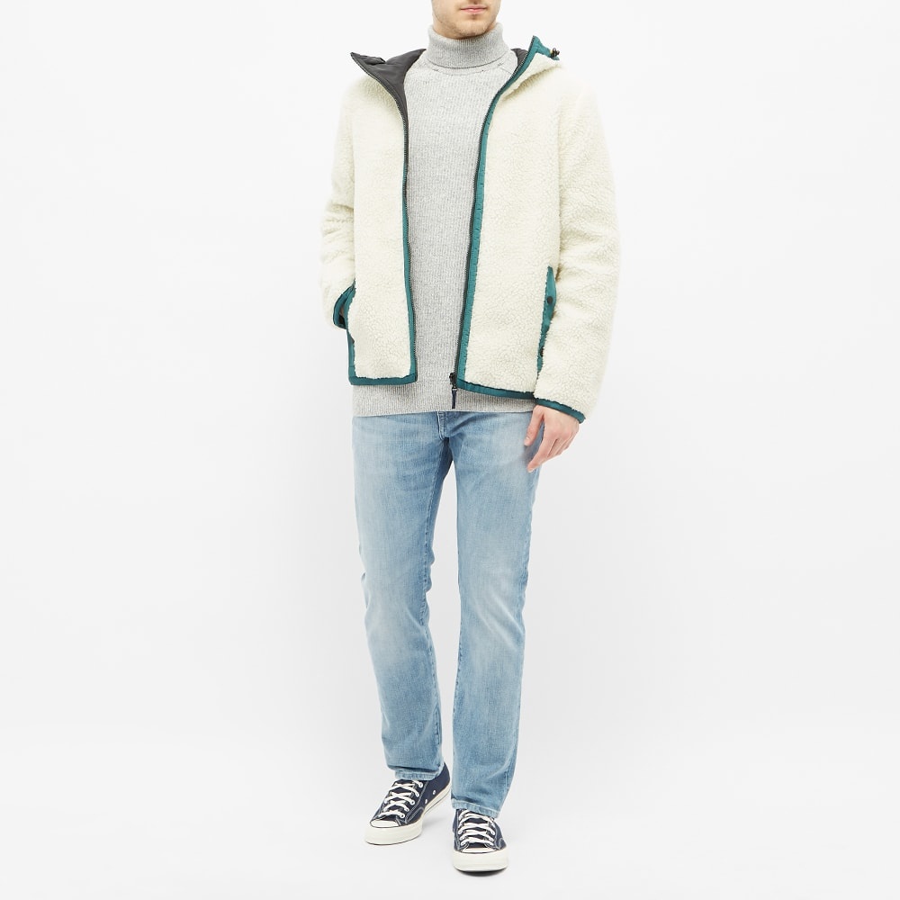 Paul Smith Reversible Sherpa And Nylon Fleece Jacket - 9