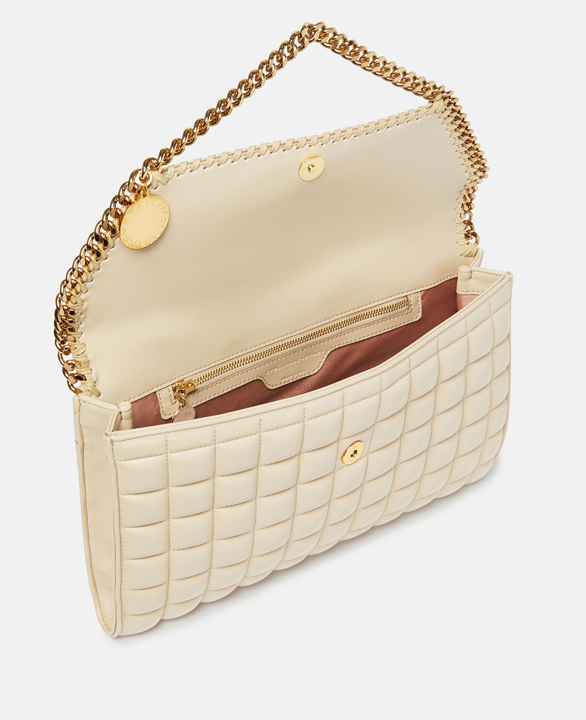 Falabella Square Quilted Wallet Shoulder Bag - 4