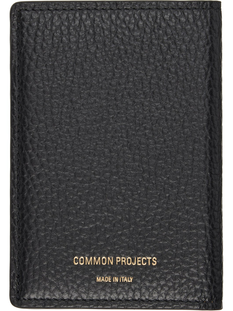 Common Projects Black Folio Wallet outlook