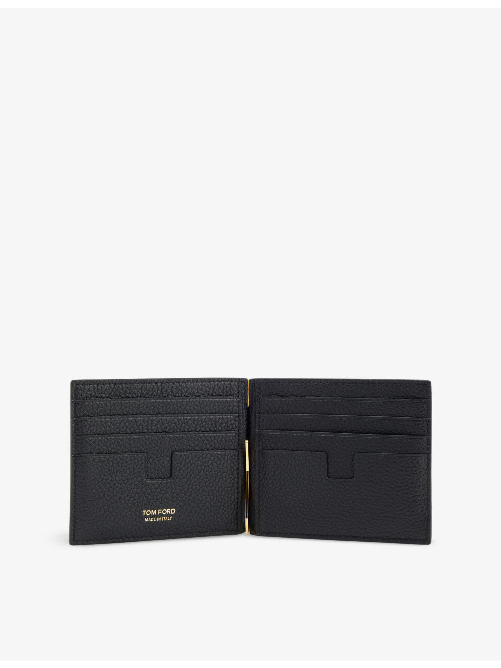 Clip leather wallet - 4