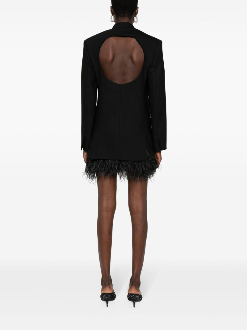 cut-out detail tailored blazer 4