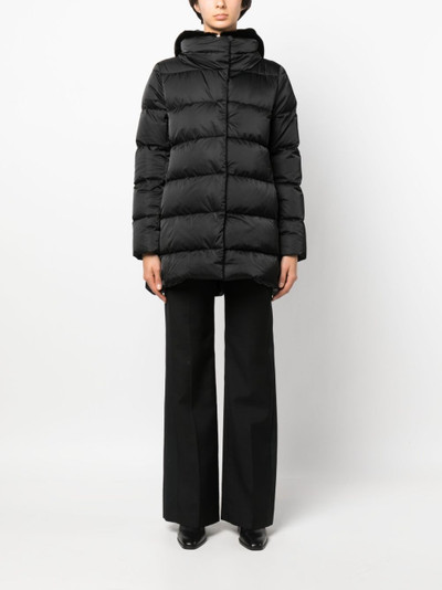 Herno hooded quilted coat outlook