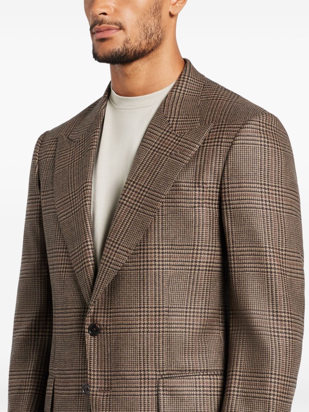 Prince of Wales-pattern blazer - 9