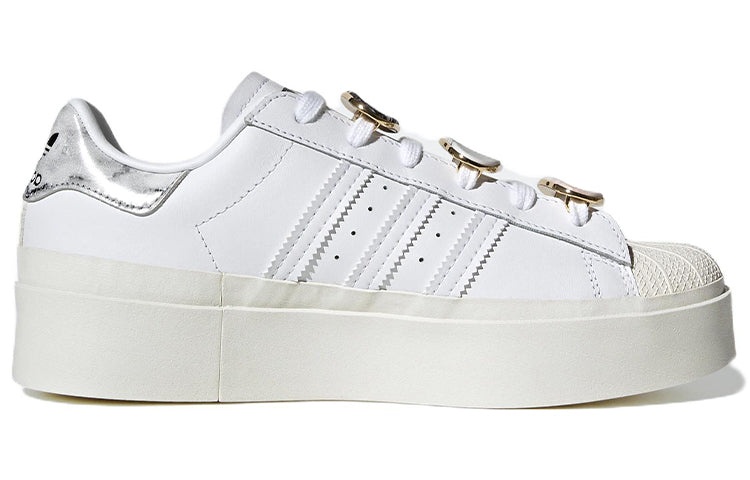 (WMNS) adidas Originals Superstar Bonega 'White Gold Metallic' GY1485 - 2