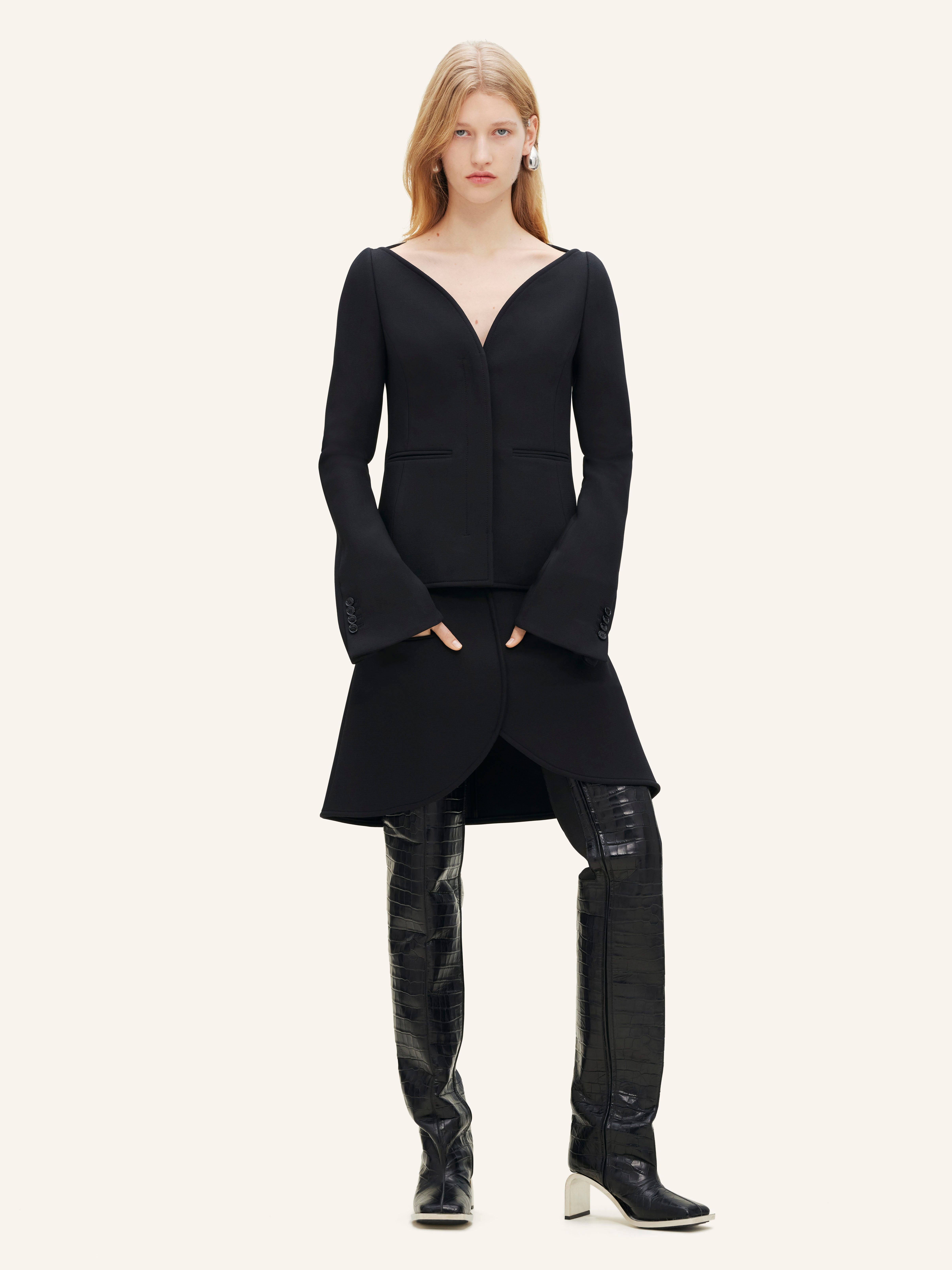 ELLIPSE HERITAGE CREPE TAILORED JACKET - 2