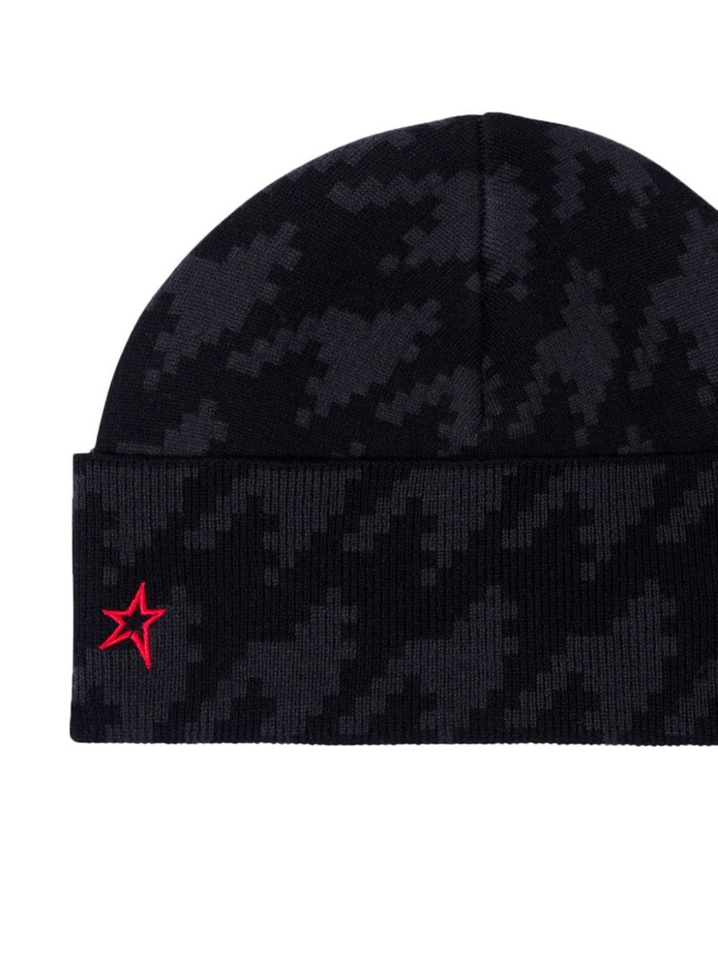 PERFECT MOMENT houndstooth beanie outlook