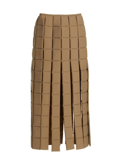 A.W.A.K.E. MODE Cut-out padded skirt outlook
