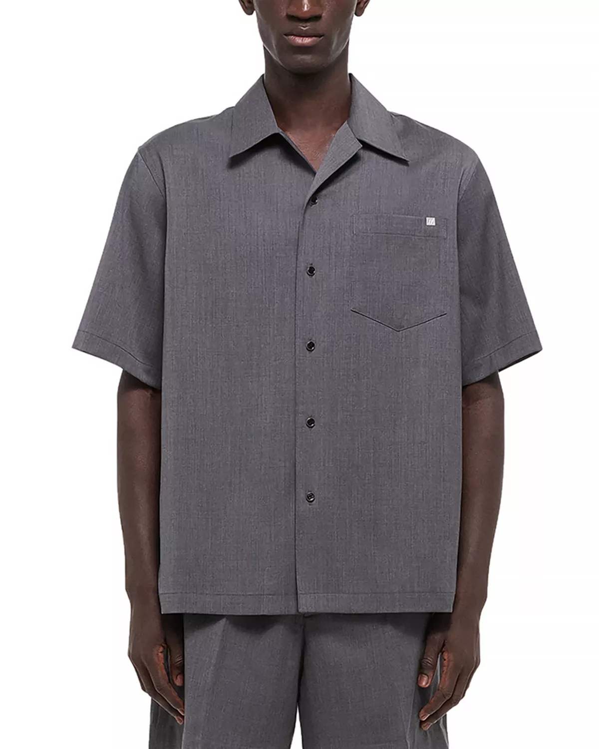 Boxy Short Sleeve Camp Shirt - 1