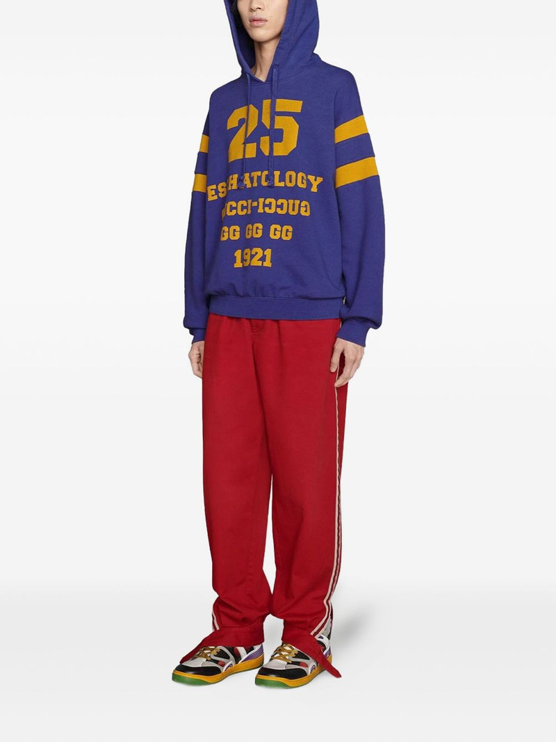 GUCCI Military cotton drill pant with buckles outlook