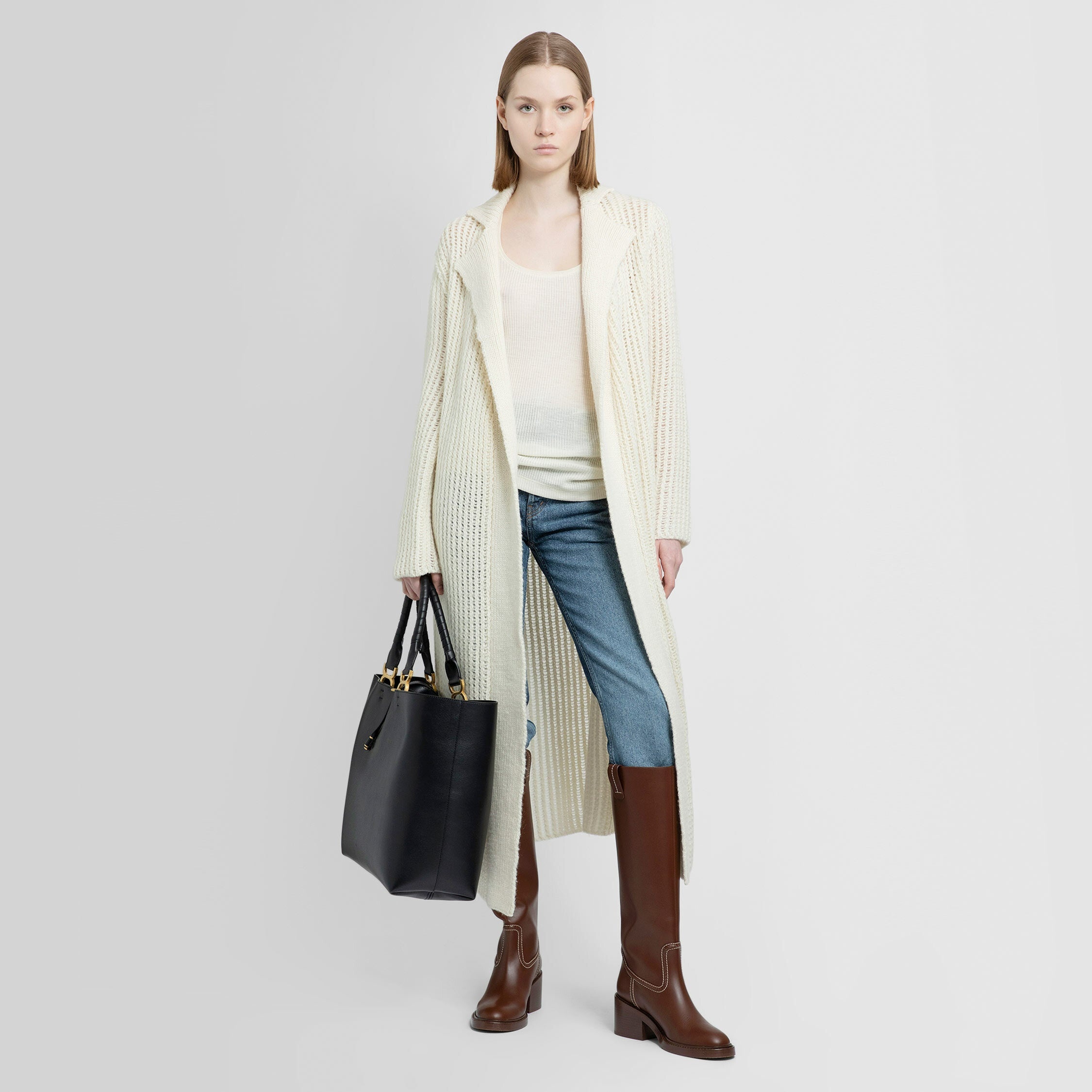 CHLOÉ WOMAN WHITE COATS - 6