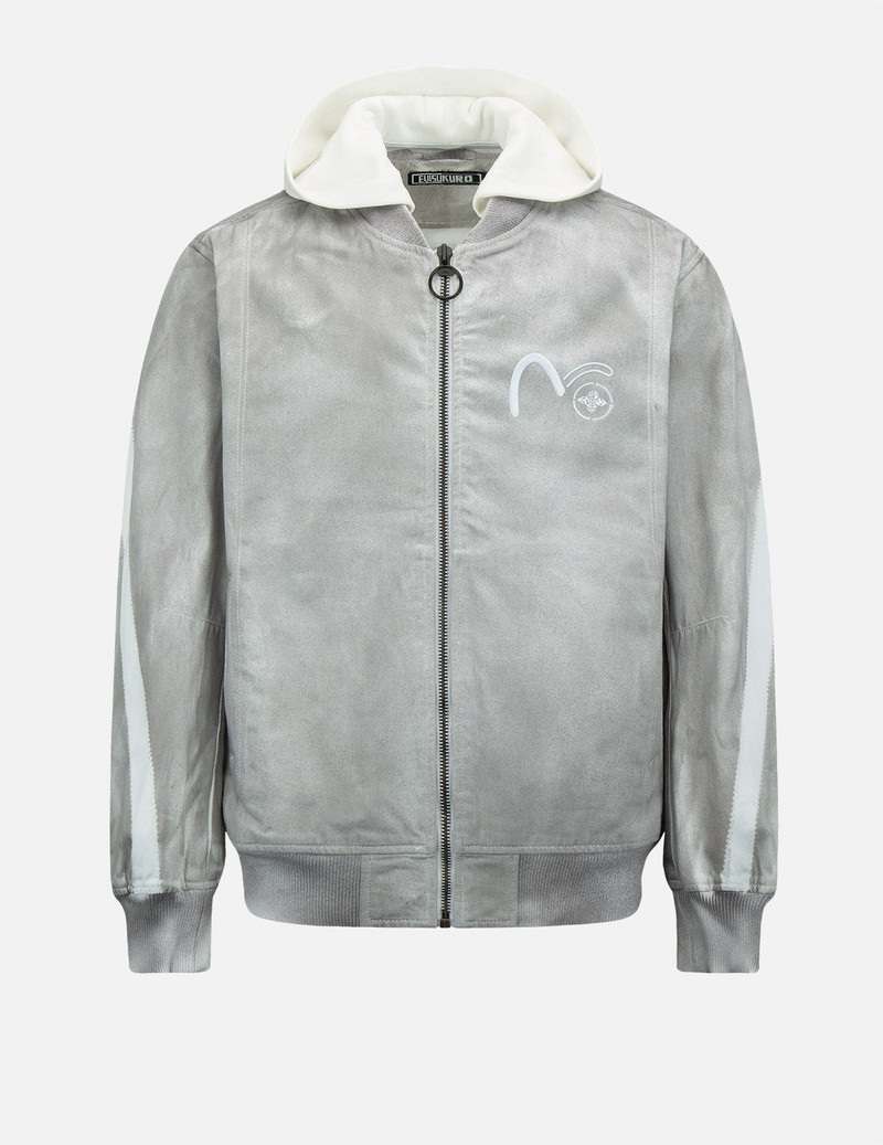 Spray Dyed Bomber Jacket 1